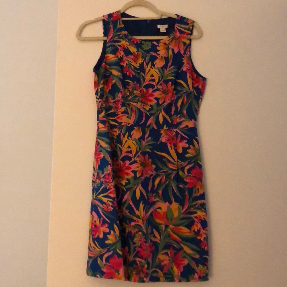 Flowered J.Crew Shift Dress!